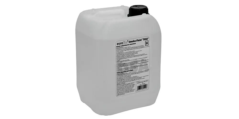 To prevent the clouds of fog from remaining in the room for too long, warming up and eventually turning into room-filling haze, we recommend a high-density fluid with a short hang time.