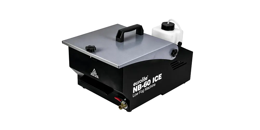 The machines in the NB-ICE series use standard ice cubes for cooling.