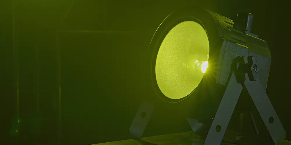 Spots with RGBL color mixing thanks to LIME LED, EUROLITE LED SLS-30 COB RGBAL