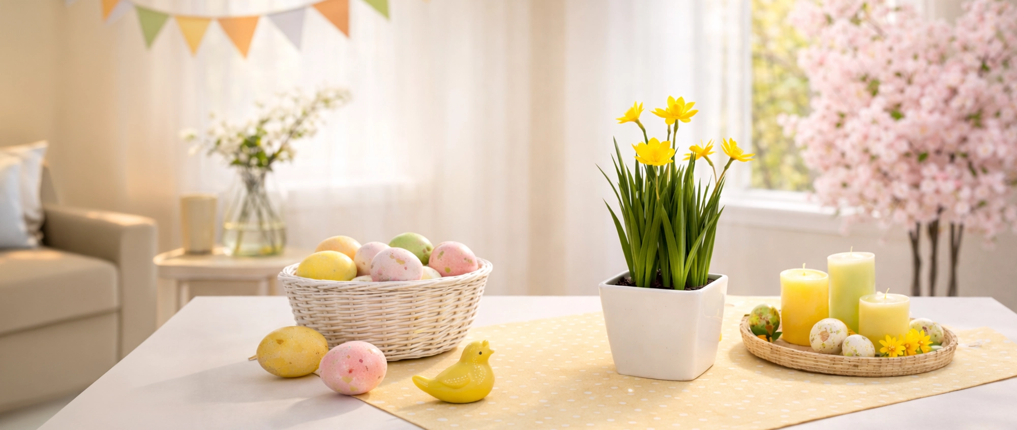 EUROPALMS Spring with Artificial Plants Title Image
