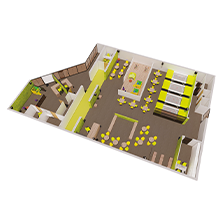 Intusonic application example leisure facility