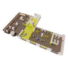 Intusonic application example retail store