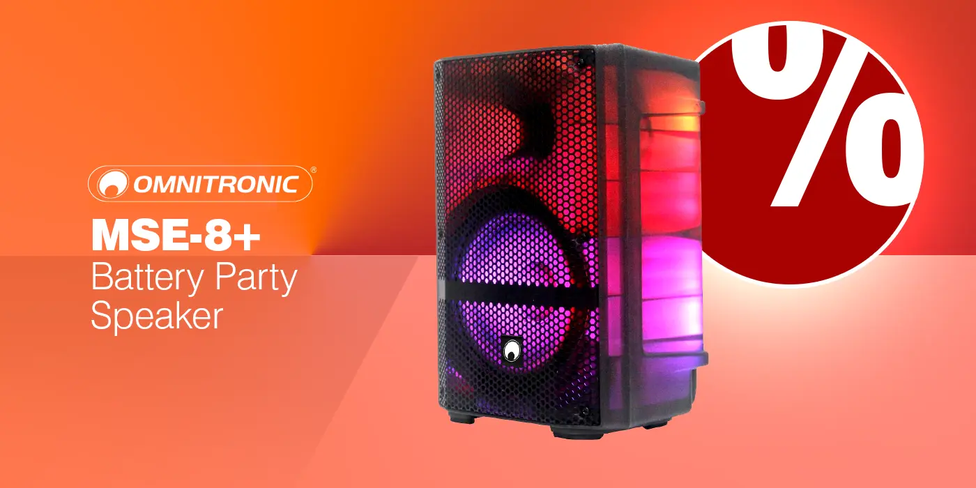 OMNITRONIC MSE8+